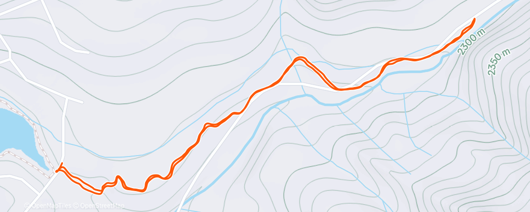 Mappa dell'attività Afternoon Hike