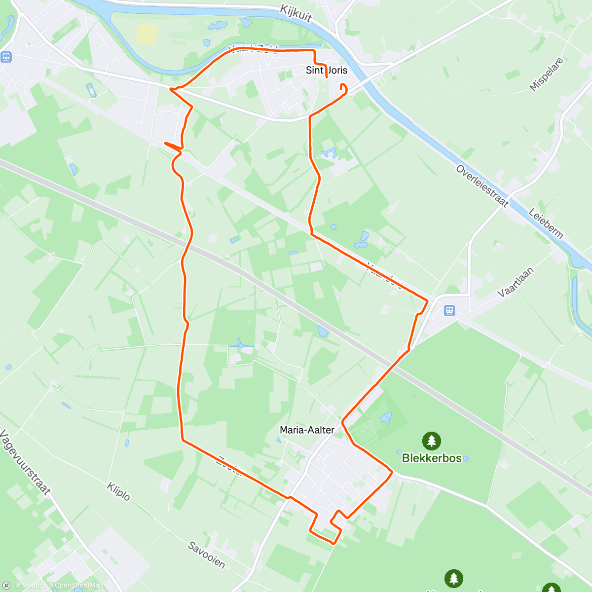 Map of the activity, 🏃‍♂️🔋🪫