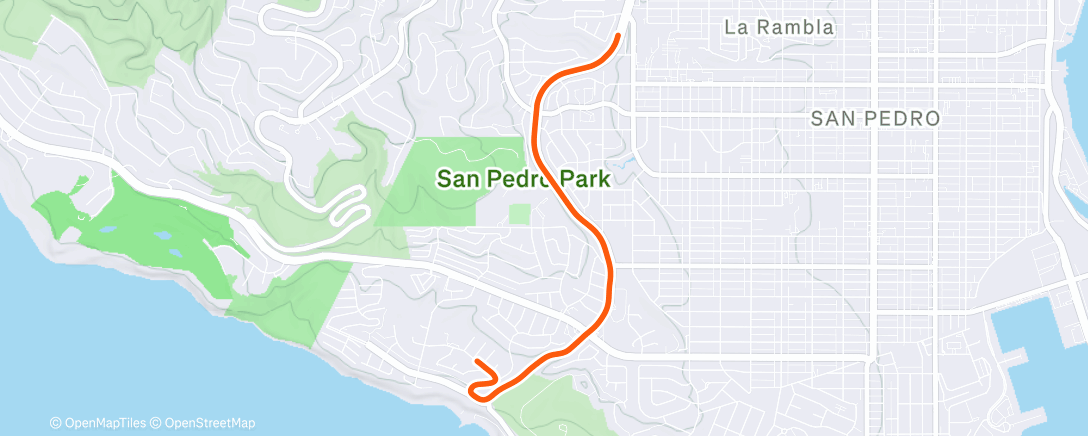 Map of the activity, Morning Ride