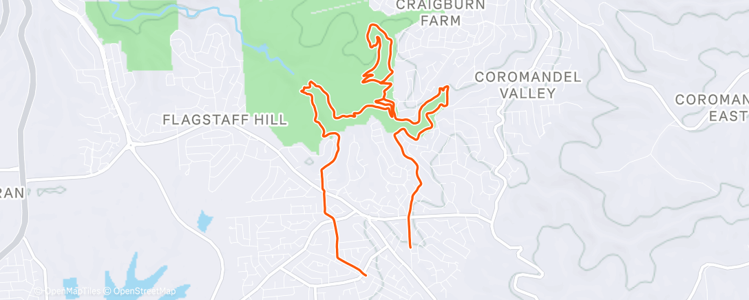 Map of the activity, Scary Ghost route