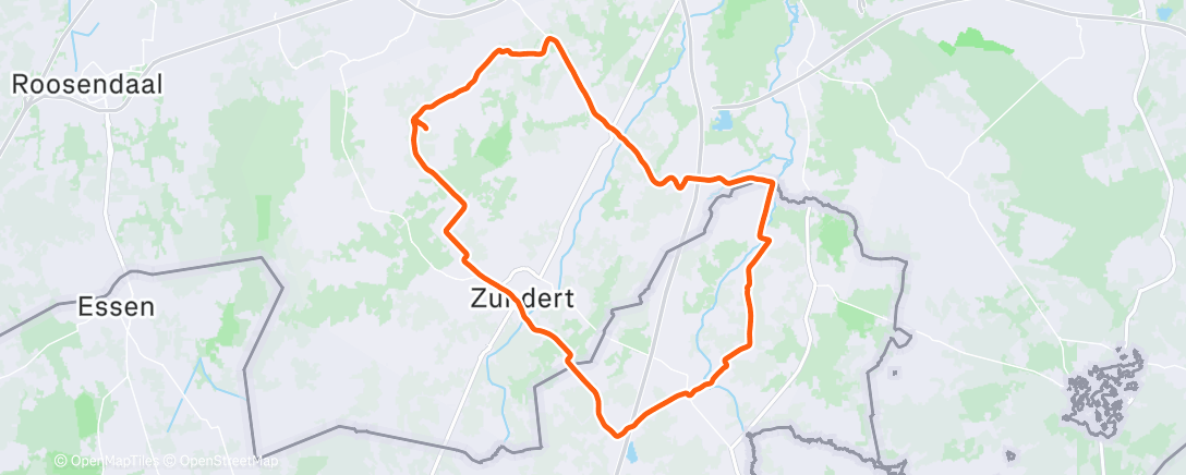 Map of the activity, Toerke bels