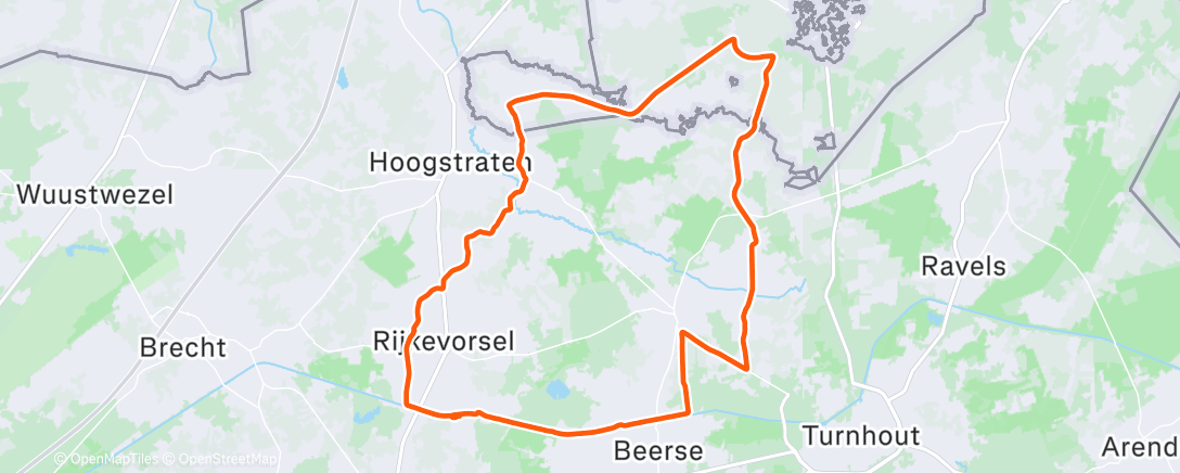 Map of the activity, Slow morning