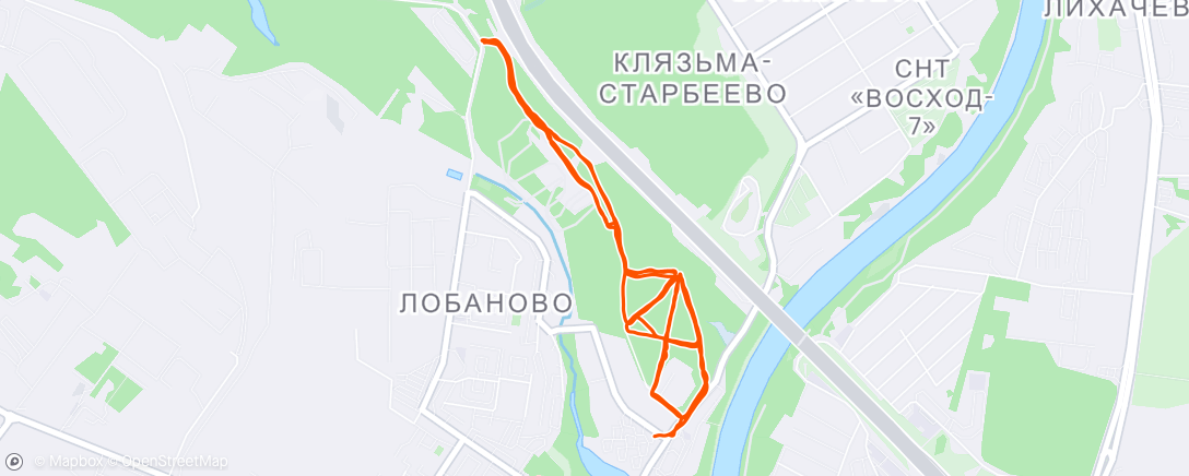 Map of the activity, Восстановительная