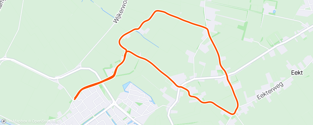 Map of the activity, Walkrun 258852
