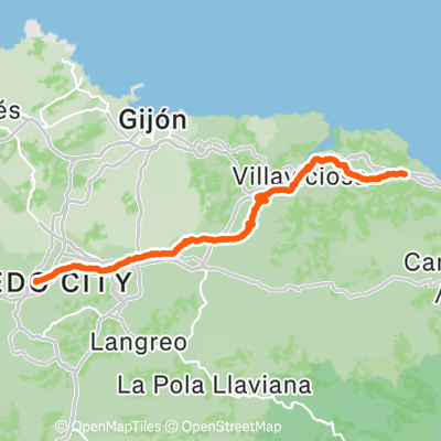 Colunga-Oviedo | 64.0 km Mountain Biking Trail on Strava