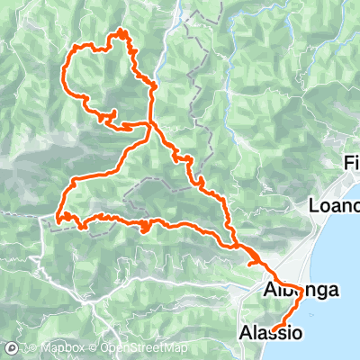 0.1_165km 3500D+ Alassio J4 | 170.2 km Cycling Route on Strava