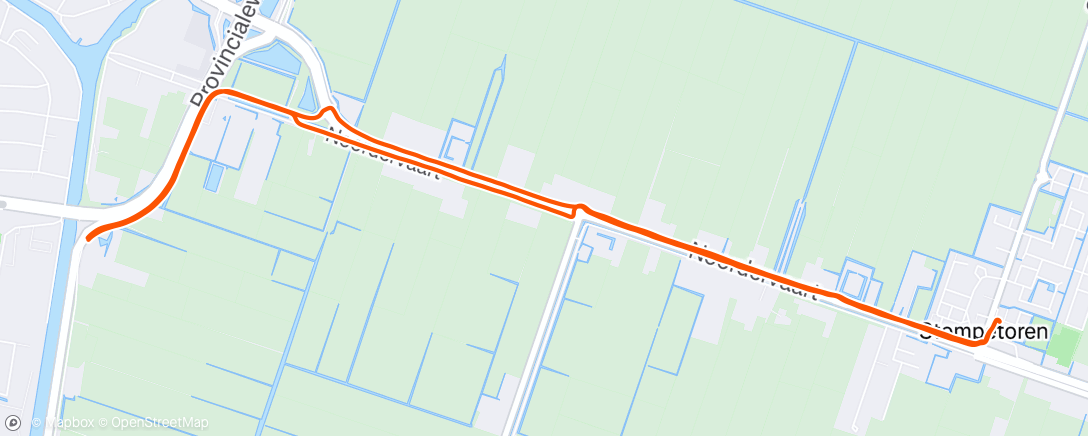 Map of the activity, "Cloudy Cruisin' with a Heartbeat"