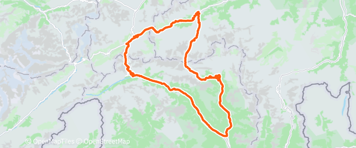 Route map of Biasca Loop