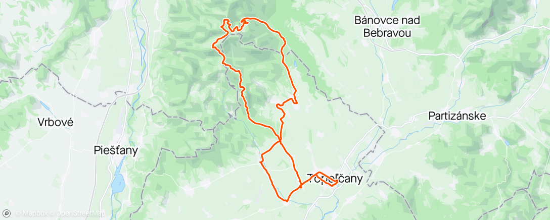 Map of the activity, Morning E-Mountain Bike Ride