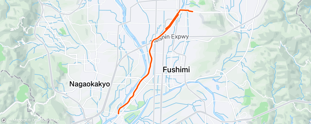 Mapa de la actividad, Morning Run