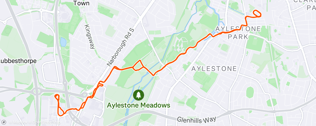 Map of the activity, Circles at Saffron Lane stadium