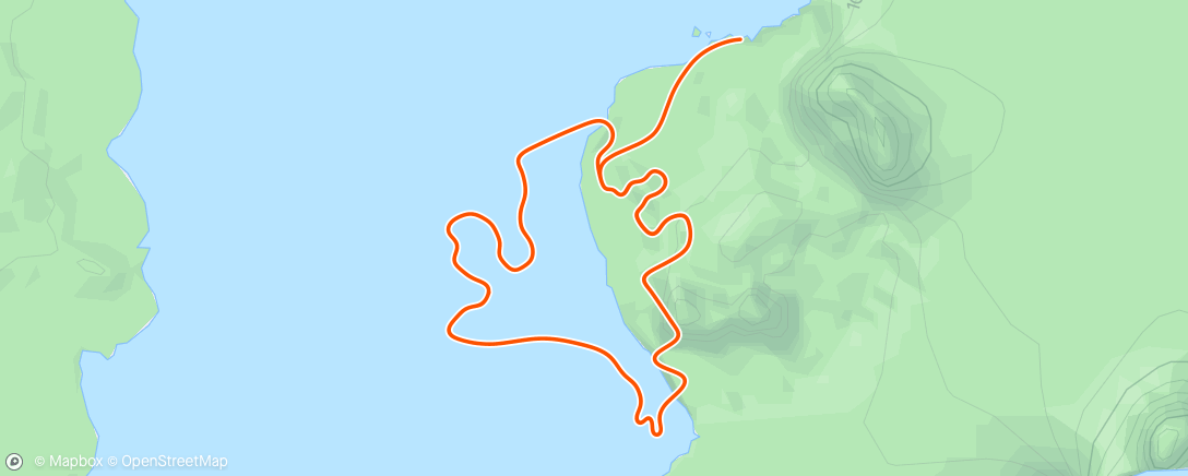 Map of the activity, Zwift - Race: Stage 3: Lap It Up - Seaside Sprint (C) on Seaside Sprint in Watopia