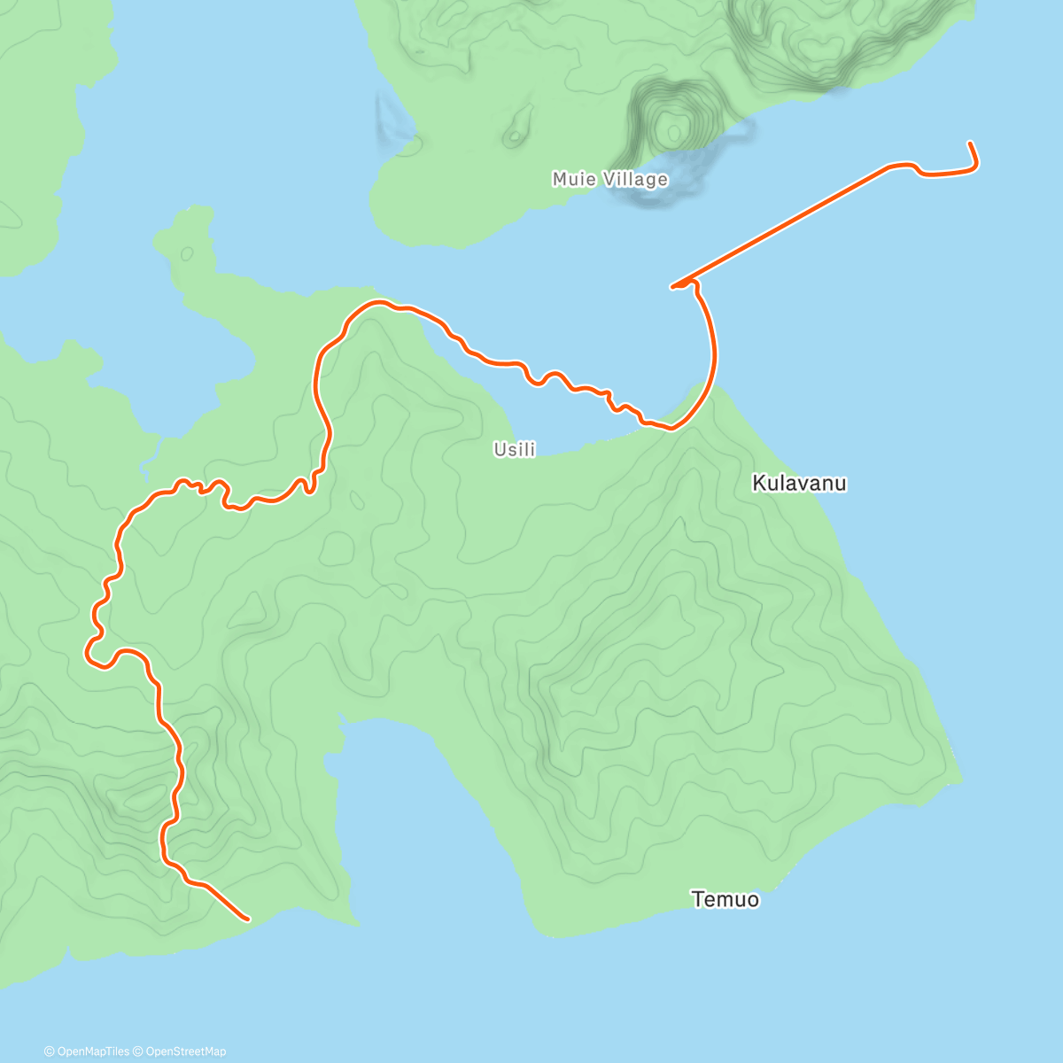 Map of the activity, Zwift - Tick Tock in Watopia
