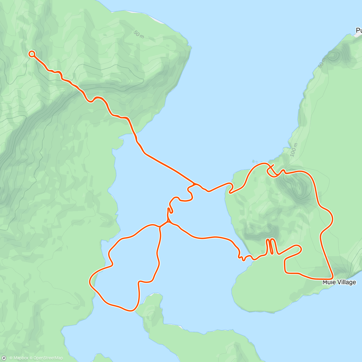 Map of the activity, Zwift - Group Ride: Stage 3 | Off the MAAP | Power to the Portal + Old Willunga Hill on Power to the Portal in Watopia