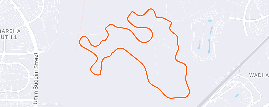 Map of the activity, MyWhoosh - .