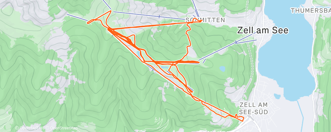 Карта физической активности (2. Skitag)