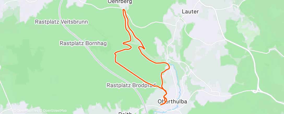 Карта физической активности (Morgentraining)