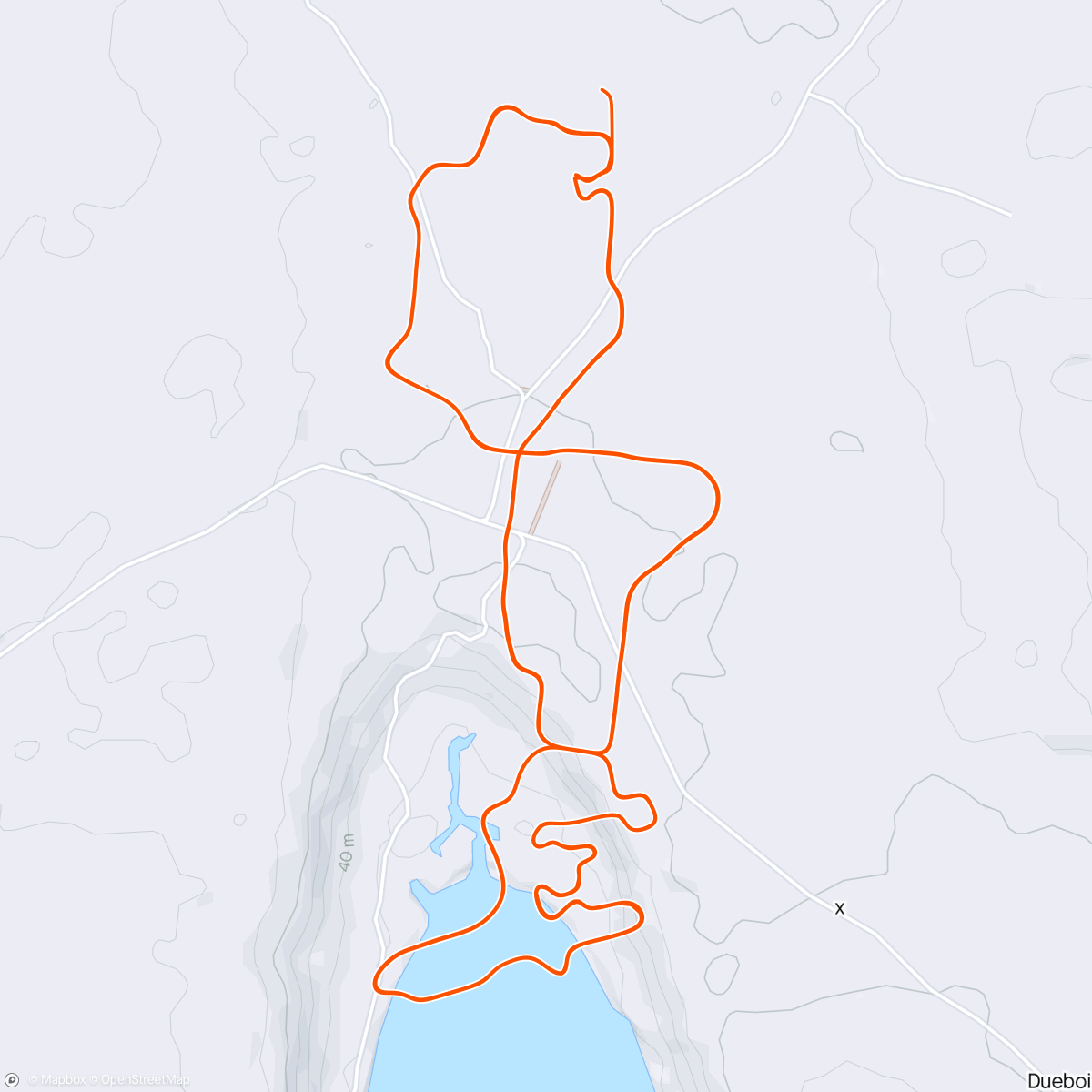 Map of the activity, Zwift - Group Ride: BMTR Short Adventure (B) on Sleepless City in Makuri Islands