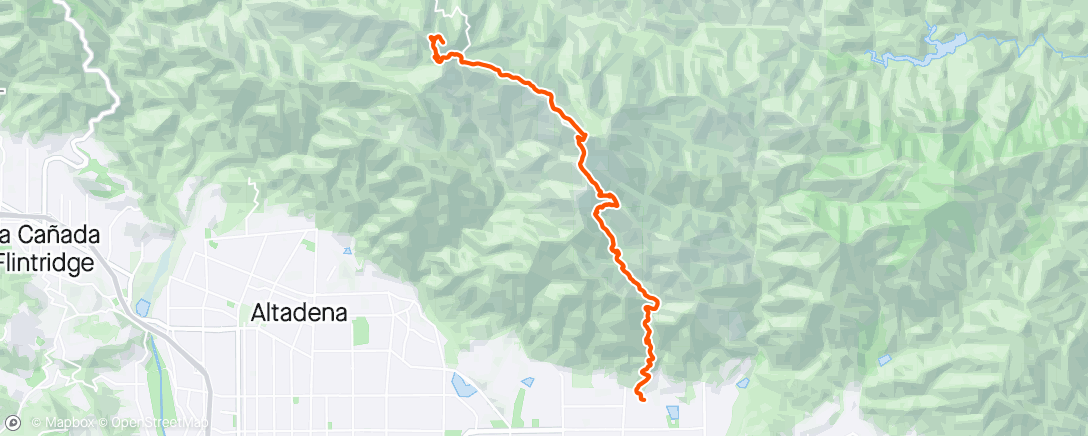 活动地图，Morning Trail Run