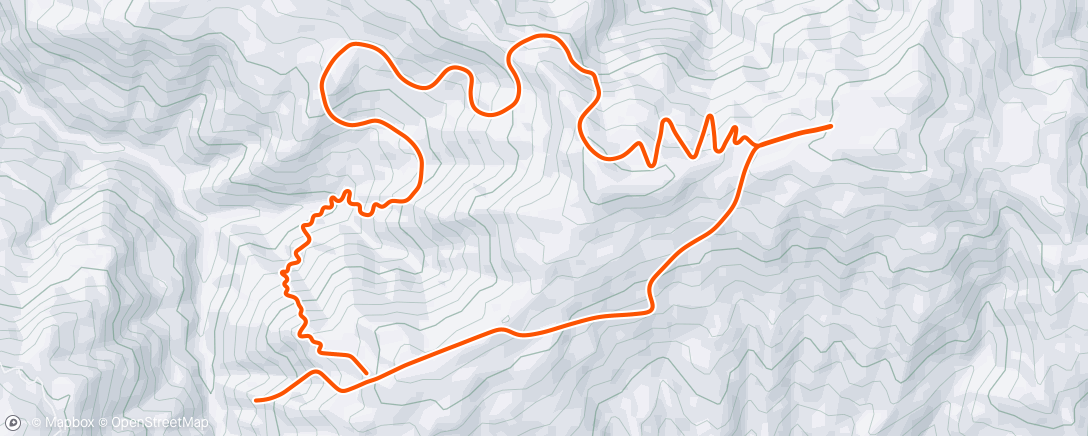Mapa de la actividad, Zwift - La Reine in France hip playing up abandoned and turned down hill