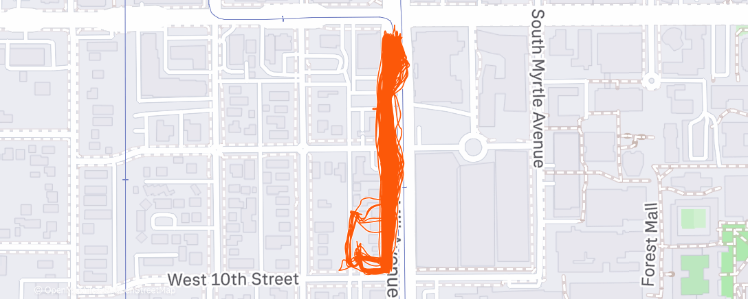 Map of the activity, Burrito league day 8