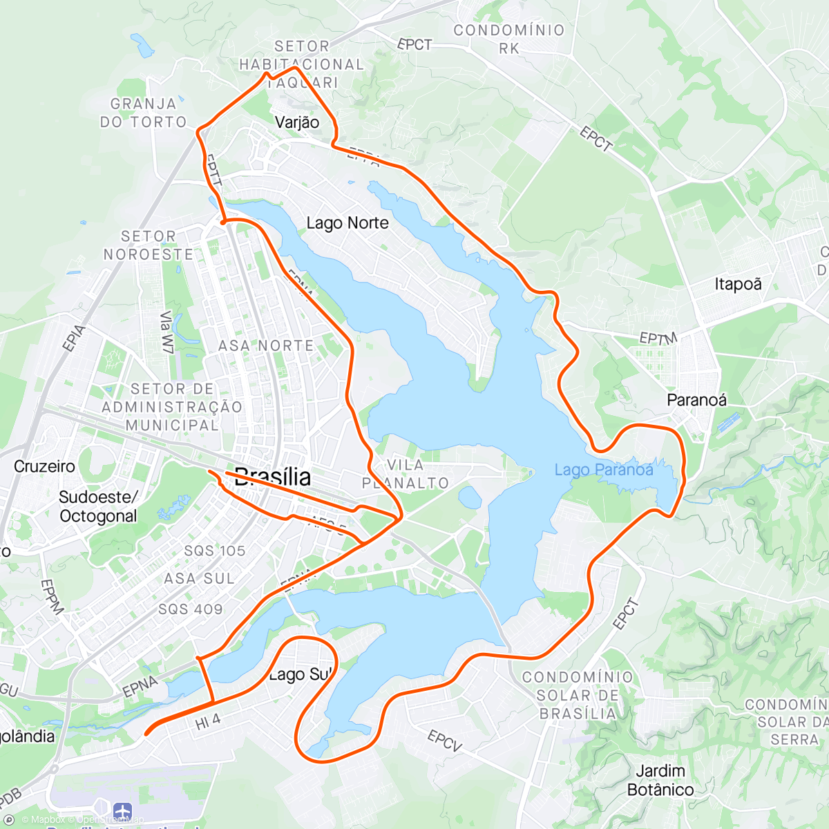 Map of the activity, Giro Master Konsk