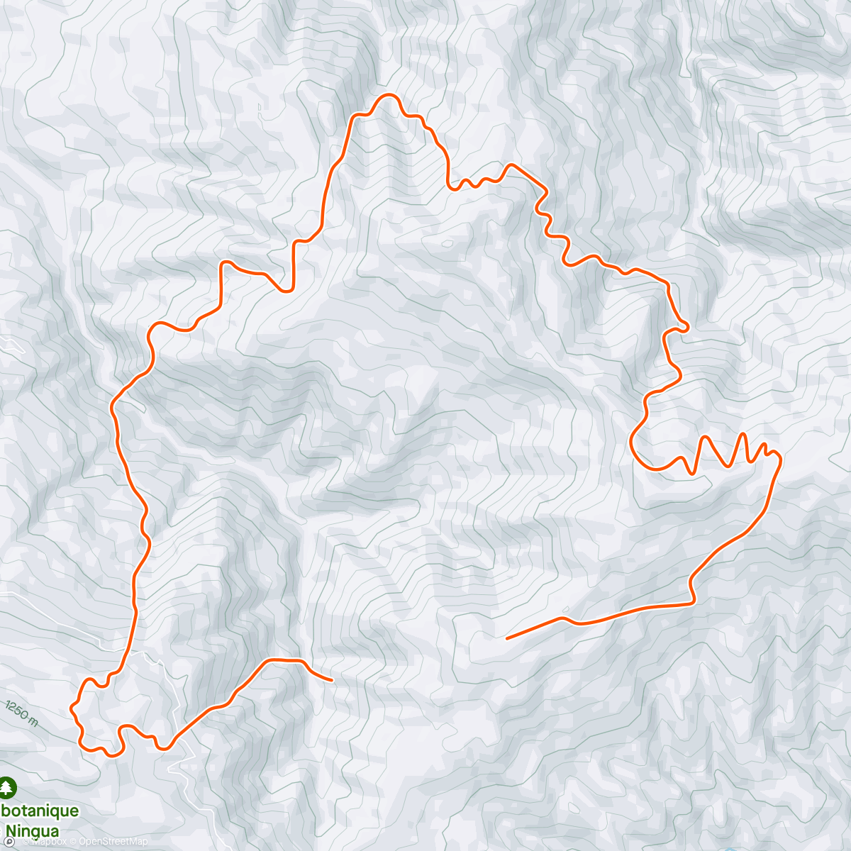 Mapa de la actividad (Zwift - Foundation on Bologna Time Trial in France)