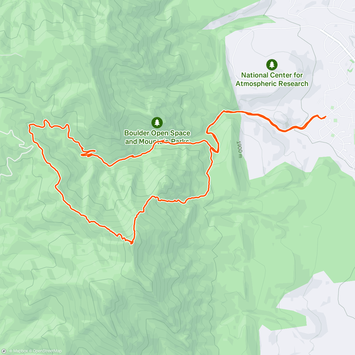 Map of the activity, Bear with Erika 🏃🏼‍♀️🏃🏼‍♀️