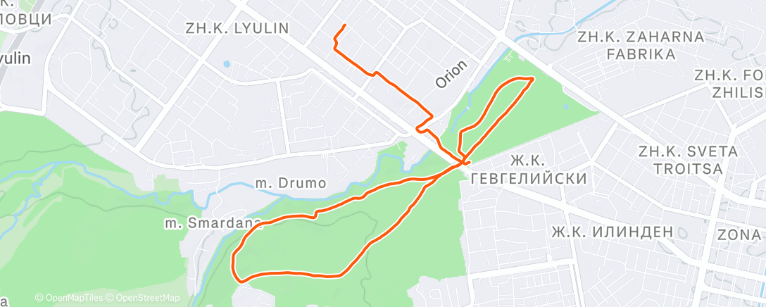 Map of the activity, Лека болка, по-скоро дискомфорт, но ме е страх да натисна.