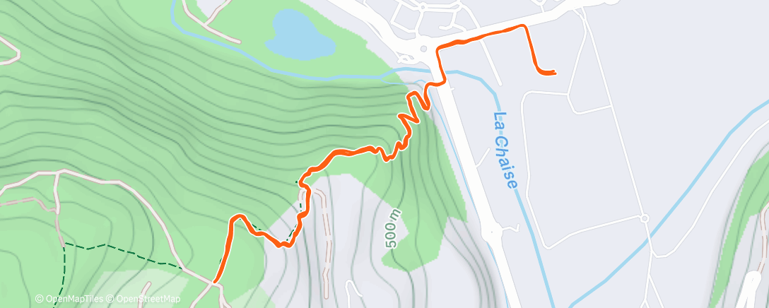 Map of the activity, Sous Lestal
