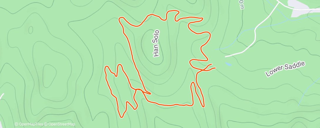 Map of the activity, Another beautiful afternoon @ Sleepy