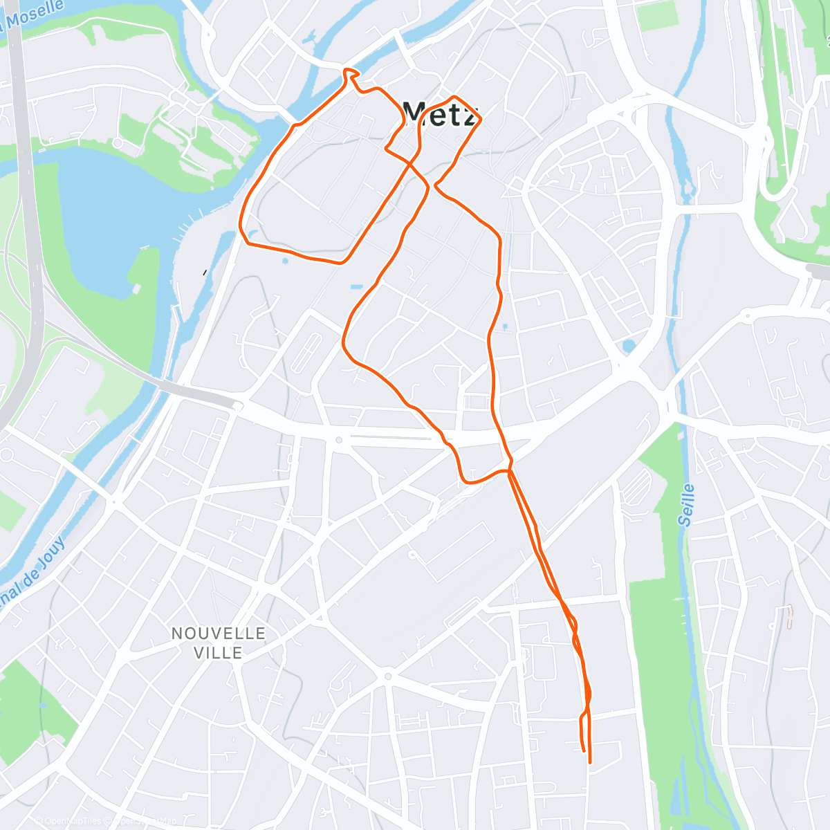 Map of the activity, Ravito Chichis