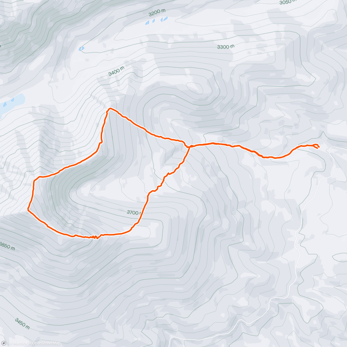 Karte der Aktivität „Mount Ouray”