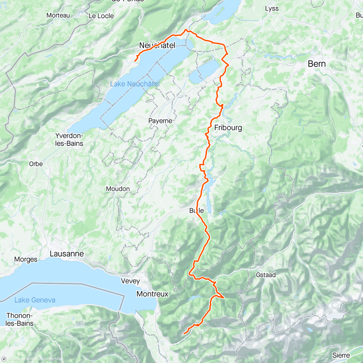 Map of the activity, Leysin -> 🏠