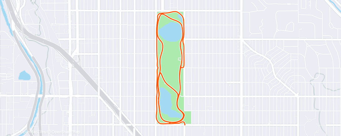 Mapa de la actividad (5K to feel something)
