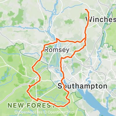W-BR5 Beaulieu Road | 87.6 km Cycling Route on Strava