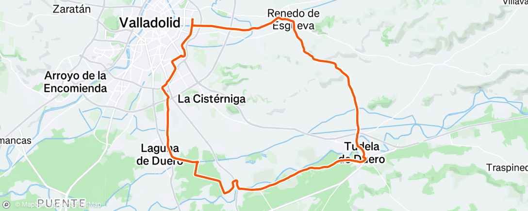 Map of the activity, MTB | Charleta 🥶❄️