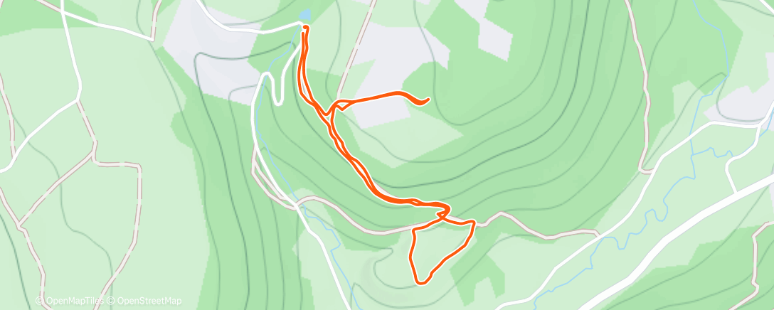 Map of the activity, Afternoon Walk - sortir les gilets jaunes pour se prémunir contre les chasseurs