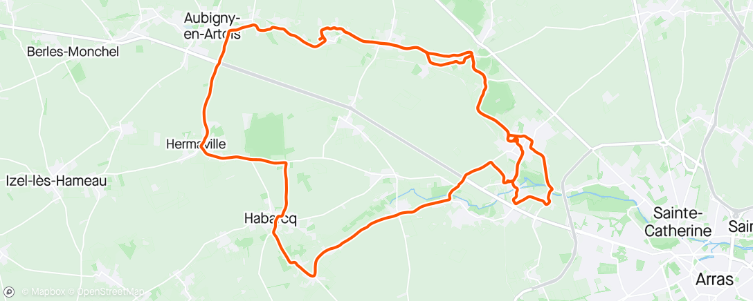 Map of the activity, 2024-05-20Ride