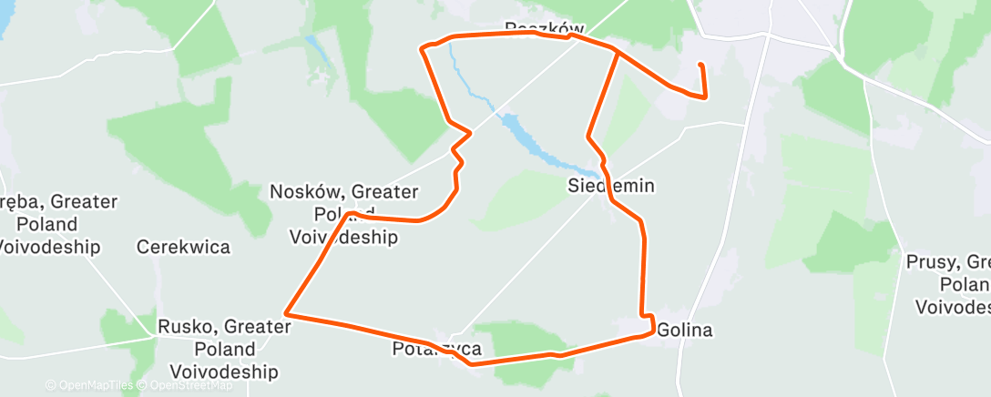 Map of the activity, 🫡🚲