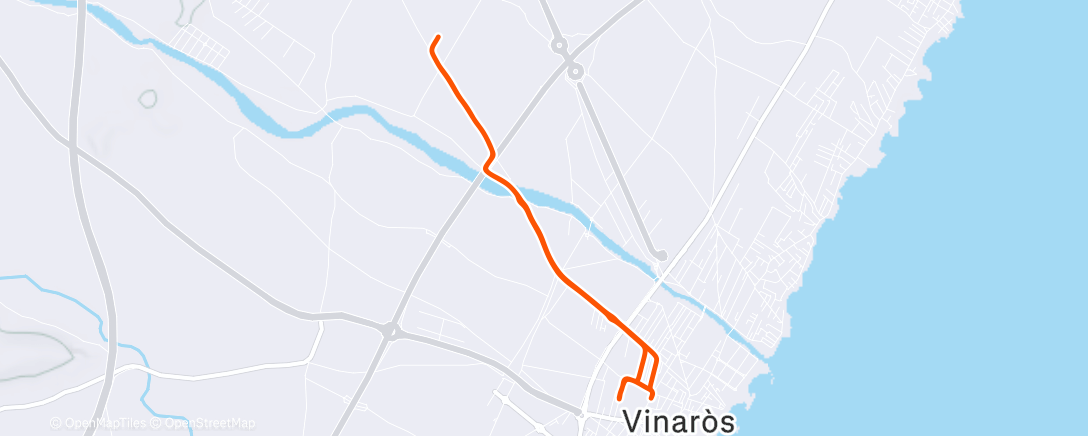 Карта физической активности (Bicicleta a la hora del almuerzo)