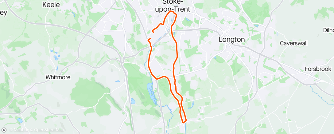 Map of the activity, Morning Run 🏃‍♂️ 645