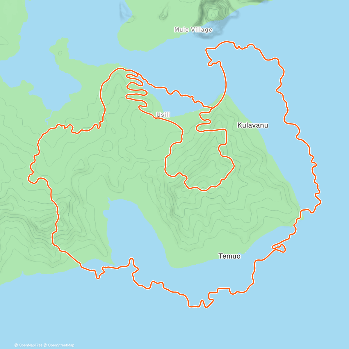 Map of the activity, Sugar Cookie in Watopia  🪑
