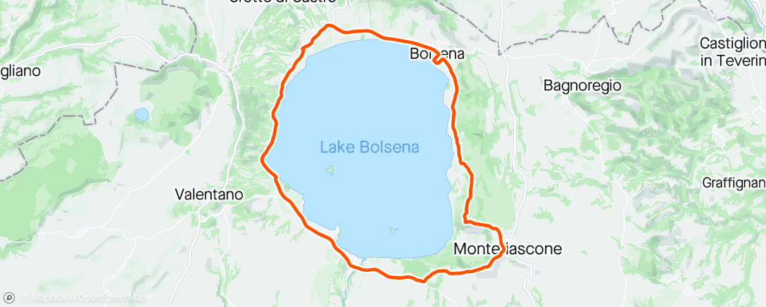 Karte der Aktivität „Siste turen på årets SSS tur med Team Rodolfo Gleder oss allerede til Gardasjøen mai 2025”