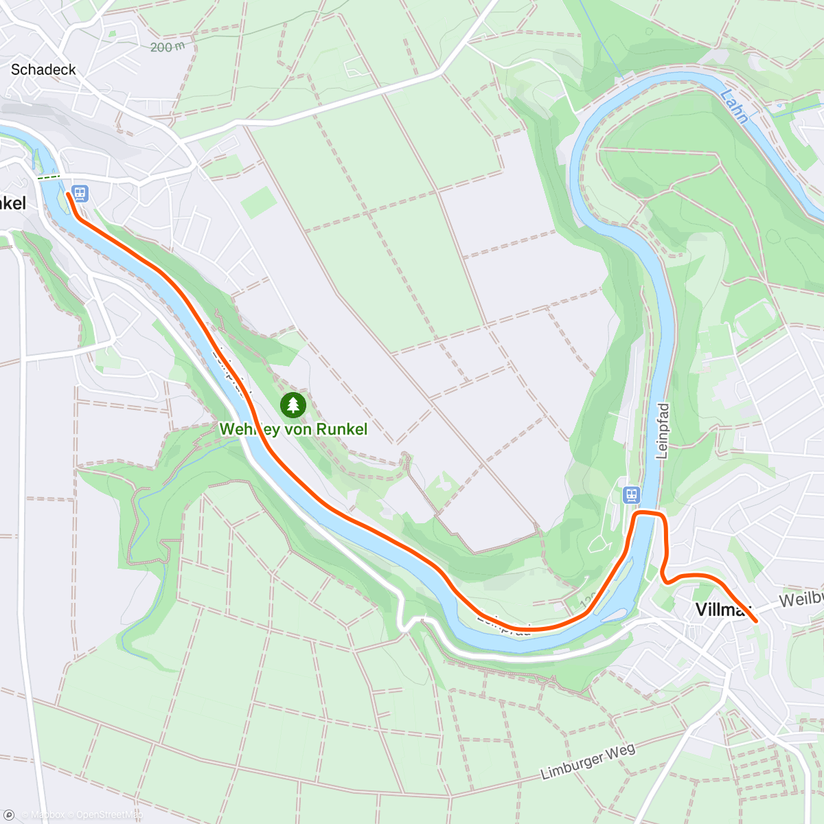 Map of the activity, Taunustaler Xmas Hm Battle