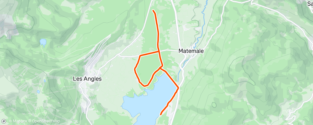 Map of the activity, 3x12 min Threshold w Sondre