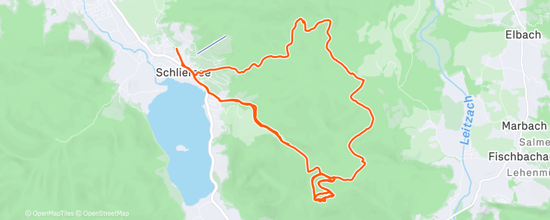 Map of the activity, E-MTB ⚡️