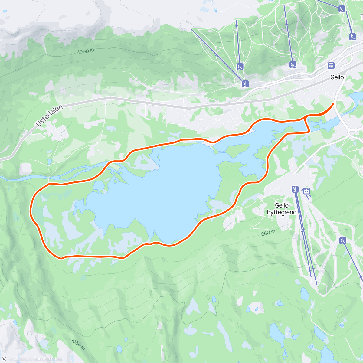 Map of the activity, Morning Nordic Ski⛸️