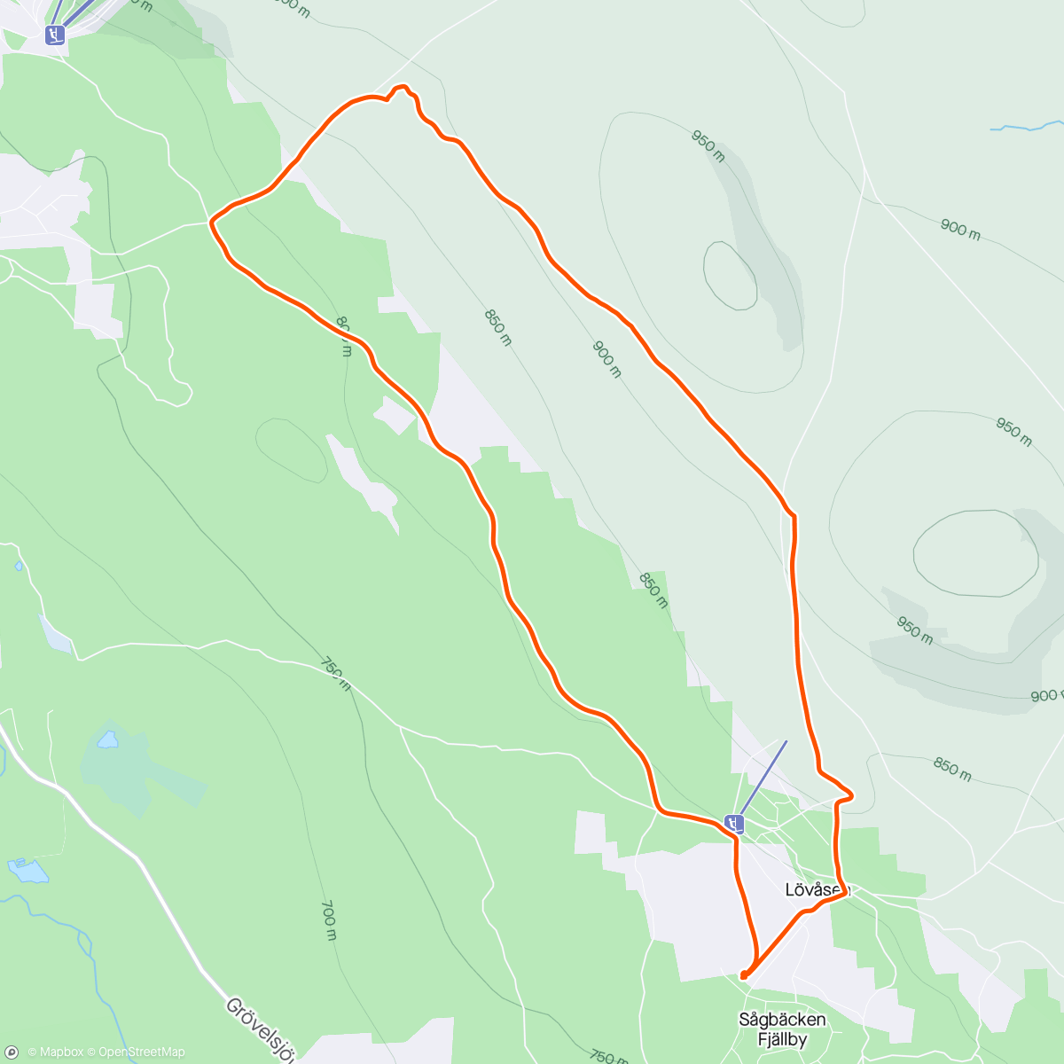 Map of the activity, Solotur