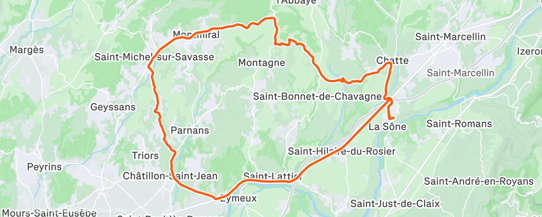 Map of the activity, Toujours pour bien digérer